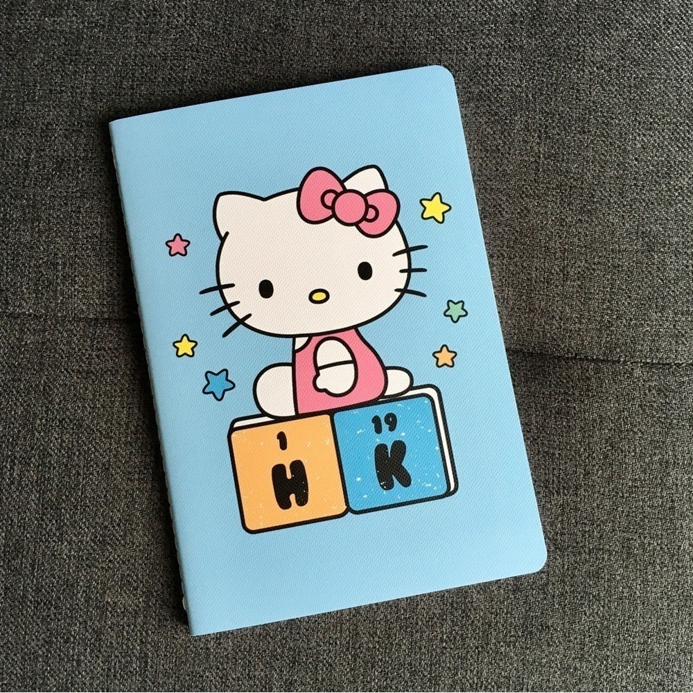 Hello Kitty Notebook Blue 80 Lined Pages